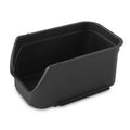 Small Open-Front Stackable Bin, 8.4 L Black