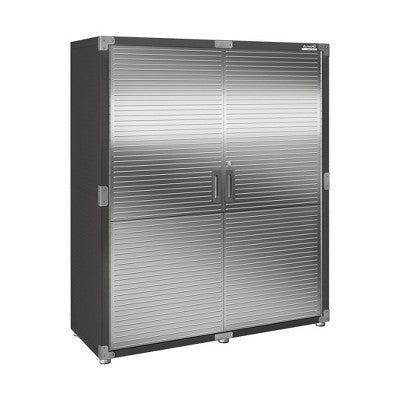 Extra-Wide Metal Storage Cabinet, 152 x 61 x 183 cm