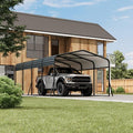 3.7 x 6.1 m Steel Roof Carport for SUVs