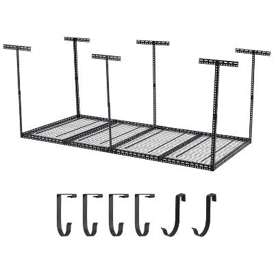 Ceiling-Mounted Overhead Storage Rack, 2.4 x 1.2 m