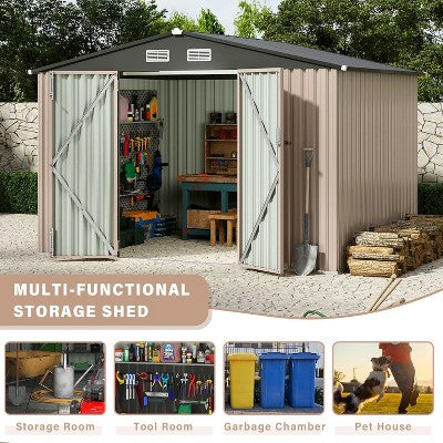 Compact Outdoor Tool Shed, 1.8 x 1.2 m