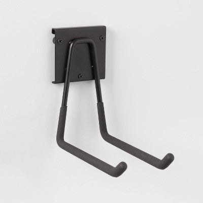 Long Dual-Prong Wall Hook for Garage Tools